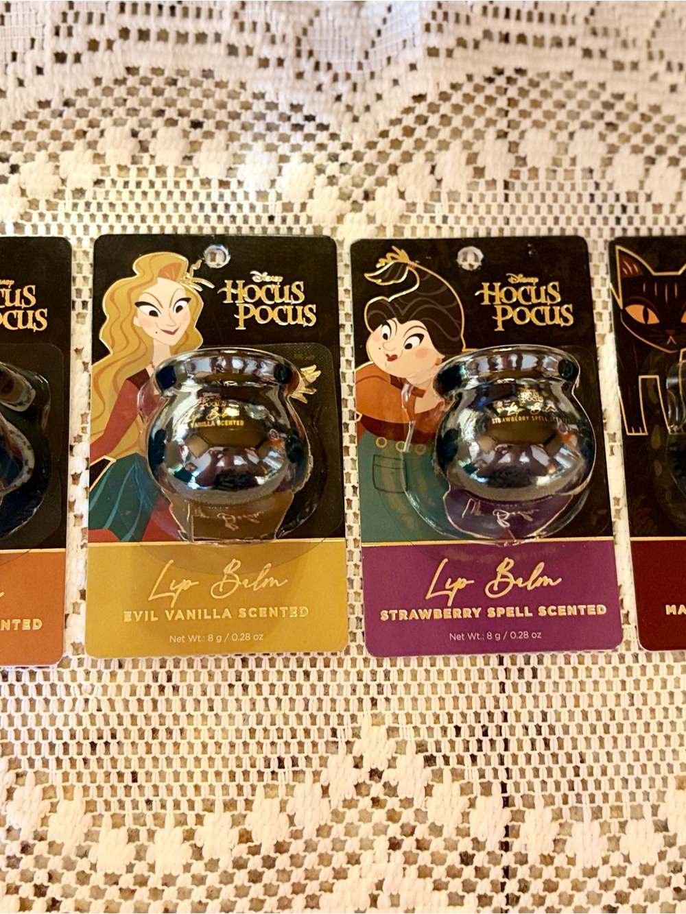 Hocus Pocus Lip Balm Set - 4 Scents